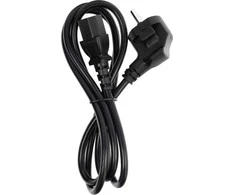 Oem Power cable for computer PC / spausdintuvas / monitorius 230V 16A 1,5 m juodas