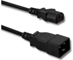 QOLTEC 53991 kintamosios srovės maitinimo kabelis UPS C20/C13 1,2 m