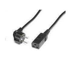Kabelis zasilający Roline ROLINE Power Cable CEE7/7 to C19. 16A. Juodas 3.0m