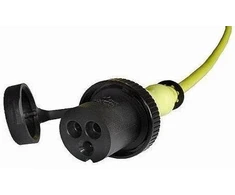 Maitinimo kabelis su CEE kištukais 16A 250V 3x2,5mm2 Santykis 2823 IP 56 5m