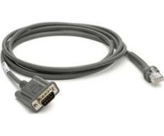 Zebra CABLE - RS232: 7FT. (2M)ST, NIXDORF BEETLE- 5V DIRECT POWER, W/TTL CURRENT LIMIT PROTECTION