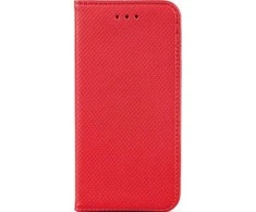 Telone Smart Book MAGNET dėklas skirtas Xiaomi Redmi 10A raudonos spalvos