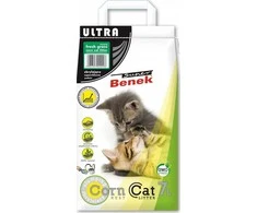 Certech Kraikas dla kota Super Benek 7l CORN CAT ULTRA ŚWIEŻA TRAWA Zbrylający żwirek kukurydziany zapachowy /156