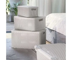 Daiktadėžė CURVER STYLE, 18 l, pilka, 38×28×17 cm