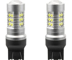 LED lemputės Canbus 3030 24smd T20 7443 W21/5W baltos 12v 24v amio-02126