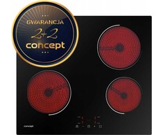 Concept Solution Įmontuojama keraminė kaitlentė „Concept SDV1260“