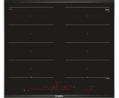 Kaitlentė Bosch PXX675DC1E hob Juodas, Nerūdijantis plienas Built-in Zone induction hob 4 zone(s)