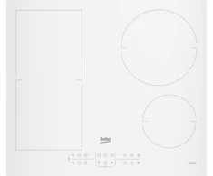 Kaitlentė Indukcinė Viryklė - Beko Įmontuojama 60 Cm, Balta 4 Zonų