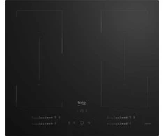 Kaitlentė BEKO Hob | HII64720QUF2T | Induction | Number of burners/cooking zones 4 | Touch | Timer | Juodas