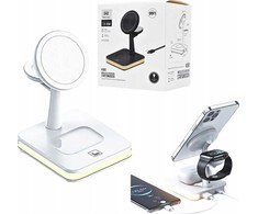 Įkroviklis Kaku ECONOMY* BEZPRZEWODOWA Įkroviklis MAGNETYCZNA 30W 3W1 DO TELEFONU