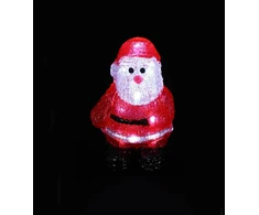 Kalėdinė dekoracija DKD Home Decor Kalėdų Senelio dekoracija namams, aukštis 17 cm