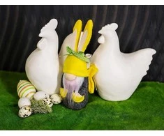 Saska Garden Pavasarinis gnomų zuikutis 20 cm su maišeliu