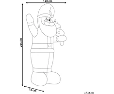 Kalėdų dekoracijos Shumee Santa
