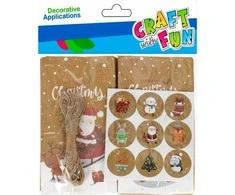 Craft with Fun Advent Calendar CFBN343 Rinkinys kūrybinis DIY