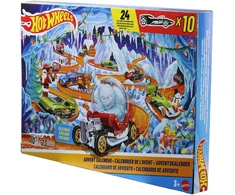 Kalendarz adwentowy Mattel Hot Wheels 2026 10 samochodów 1:64 (JLG41)