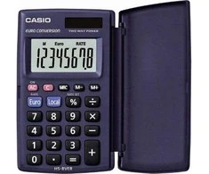 Casio HS-8VER skaičiuotuvas Kišenė Pagrindinis skaičiuotuvas Mėlyna