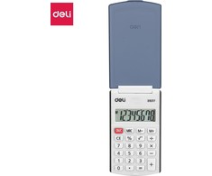 Deli sulankstomas 8 poziciju juodas kalkuliatorius
