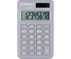 Skaičiuotuvas K-DT2082-13 DONAU šv.pilkas