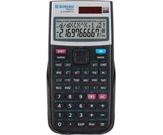 Donau skaičiuoklė DONAU TECH mokslinė skaičiuoklė, 401 funkcija, 164x84x19 mm, juoda