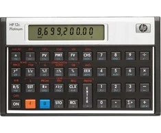 Hewlett Packard (HP) HP 12c Platinum Financial Calculator – finansų skaičiuoklė