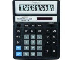 Skaičiuotuvas stalinis Rebell BDC712BK