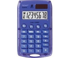 Rebell Calculator RE-STARLETV BX, violetinė, kišeninė, 8 vietos