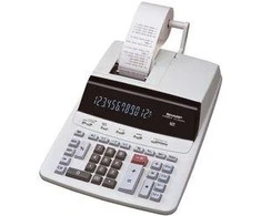 „Sharp SH-CS2635LW“ skaičiuotuvas, baltas, stacionarus su spausdintuvu, 12 skaitmenų