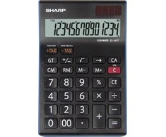Sharp EL-145T skaičiuotuvas Desktopas Finansų skaičiuotuvas Juoda