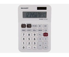 Skaičiuotuvas Sharp EL-330F, baltas