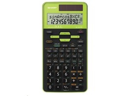 Sharp EL-531TG skaičiuotuvas Kišenė Mokslinis skaičiuotuvas Juoda, Žalia