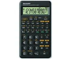 Skaičiuotuvas Sharp EL-501TWH , baltos spalvos