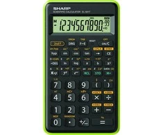 Kalkulator Sharp SHARP CALCULATOR SCIENTIFIC BLISTER EL501TBGR