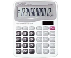 Titanum Titano skaičiuotuvas Stalinis skaičiuotuvas TG-2562 baltas Taxo Graphic 12 skaitmenų