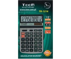 Skaičiuotuvas Toor Electronic 12- padėties skaičiuoklė TR- 1216