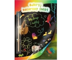 Kalpol Atraskite spalvingą „Scratch Art Animals“ pasaulį
