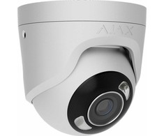 Ajax Systems Ajax TurretCam HL 126265.197.WH1 F2.8 (balta, 8MP, 50m IR+LED, Hybrid Light, True WDR, IP65)