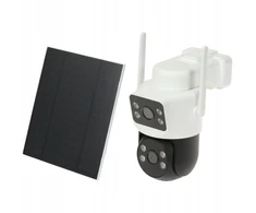 Apti Delta Cctv LAUKO SAULĖS ENERGIJOS IP KAMERA SU PIR JUTIKLIU ICSEE-W41SD-SOLAR-AOV Wi-Fi - 4 Mpx 3.6 mm