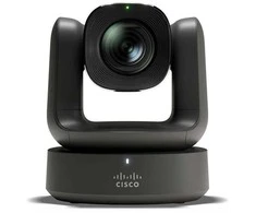 Cisco „Room Vision PTZ IP“ kamera – konferencijų kamera – PTZ – spalvota – 3840 x 2160 – 4K UHD (3840 x 2160) – motorizuota – HDMI, vaizdo perdavimas per IP – GbE – DC 42,5–57 V / PoE+