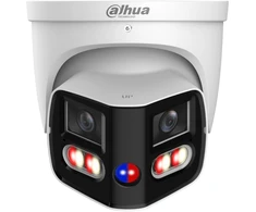 Dahua Technology IP kam. AI 8MP kupol. 180 laipsnių STARLIGHT, IR+LED pašviet. iki 25/20m, 8MP(4096x1860)20fps, 2.8mm