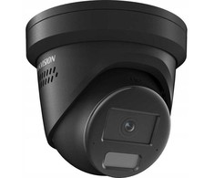 IP kamera Hikvision dome DS-2CD2386G2H-IS2U/SL F2.8 (juoda, 8 MP, 30 m. IR, AcuSense)