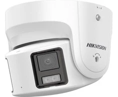 „Hikvision“ kupolinė kamera DS-2CD2387G2P-LSU/SL(C) F4 (balta, 8 MP, 30 m. LED, „ColorVu“, panoraminė 180°)