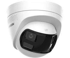 Hikvision kupolinis DS-2CD1363G2P-LIUF/SL F2.8 (balta, 6 MP, 180°, 30 m LED, Smart Hybrid)
