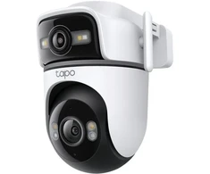 IP kamera TP-Link Tapo TC47 V1 – tinklo stebėjimo kamera – daugiafunkcis jutiklis + pasukama – lauke – atspari dulkėms/vandeniui – spalva (dieną ir naktį) – 2 x 3 MP – 2304 x 1296 – 2K – garsas – belaidė – Wi-Fi – 802.11ax, Ethernet 10Base-T/100Base