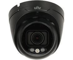 Univiewh WANDALOODPORNA IP KAMERA IPC3634SB-ADZKM-DL-I1-Juodas Dvigubo apšvietimo - 4 Mpx 2.7 ... 13.5 mm - MOTOZOOM UNIVIEW