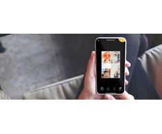 KODAK STEP TOUCH + Įdėklų pakuotė 20 nuotraukų - balta