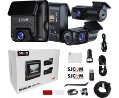 SJCAM SJDASH M60 + galinė kamera + vidinė kamera