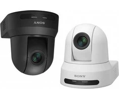 Kamera Sony SRG-X40UH - konferencijų kamera - PTZ - bokštelis - spalva (Tag&amp;Nacht) - 8.5 MP - 3840 x 2160 - automatinė diafragma - varoma varikliu - 1700 TVL - HDMI, USB - DC 12 V / PoE Plus