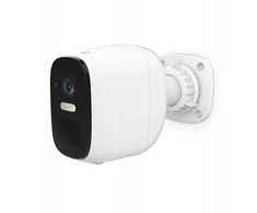 Kamera zewnętrzna Nedis Smartlife Wifi, IP66 czujnik ruchu, night vision, balta