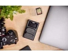 Newell FDL-USB-C dviejų kanalų įkroviklis, skirtas NP-BX1