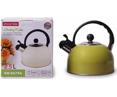 Kamille plieno virdulys su švilpuku 2,5 l Kamille KM-0679A